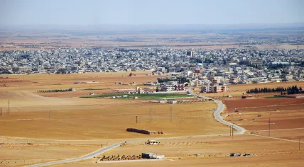 The city of Salamiyya in Syria.