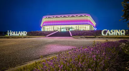 Exterior of the Holland Casino in Venlo in 2021