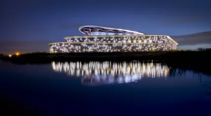 Exterior of the Holland Casino in Venlo in 2021