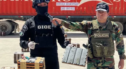 Bolivian authorities found 8.7 tons of cocaine hidden on wood floor tiling destined for the Netherlands. 5 January 2024