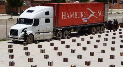 Bolivian authorities found 8.7 tons of cocaine hidden on wood floor tiling destined for the Netherlands. 5 January 2024