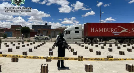 Bolivian authorities found 8.7 tons of cocaine hidden on wood floor tiling destined for the Netherlands. 5 January 2024
