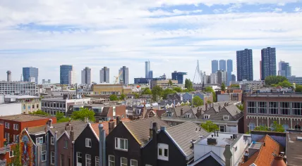 Rotterdam skyline