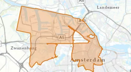 Power outage affecting Amsterdam, 22 January 2024