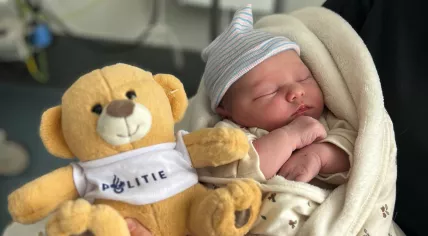 Baby girl born at the Shell gas station between Zierikzee and Goes, 27 February 2024