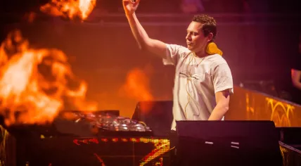 DJ Tiesto at Ziggo Dome on October 18, 2019 in Amsterdam
