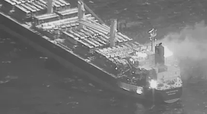 Houthi rebels in Yemen fired a ballistic missile that killed three crew members on the M/V True Confidence cargo ship in the Gulf of Aden. 6 March 2024