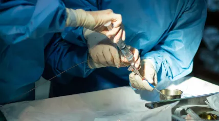 Dotor preparing equipment for an percutaneous tranluminal coronary angioplasty to operate on a patient whith heart disease 