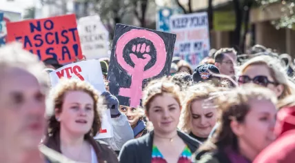 Women's March on Washington, January 2017.