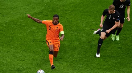 AMSTERDAM, NETHERLANDS - June 17, 2021: Georginio Wijnaldum during EURO 2020 in the match Austria vs Netherlands