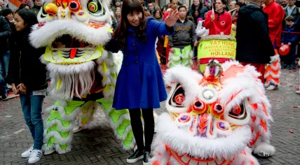 Chinese New Year celebration in The Hague, 13 February 2016