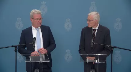 Elbert Dijkgraaf and Richard van Zwol discuss their approach to forming a new Cabinet. 21 March 2024