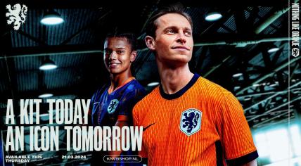 KNVB and Nike launched a new kit for Oranje, 18 March 2024