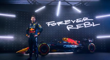 Max Verstappen during Red Bull Racing's 2024 Season Launch in London. 30 January 2024