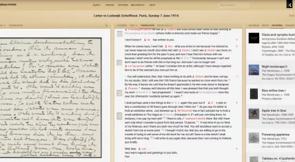 Screenshot of The Mondrian Papers