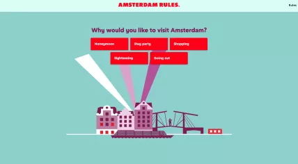 Amsterdam launches online quiz to discourage party tourists, March 2024