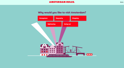 Amsterdam launches online quiz to discourage party tourists, March 2024