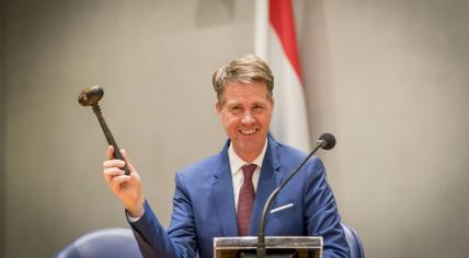 Martin Bosma, elected Tweede Kamer president on 13 December 2023