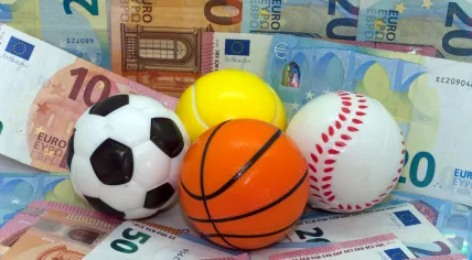 Sports gambling can lead to large sums of money being won or lost