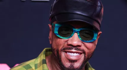 Timbaland arrives at the 2023 MTV Video Music Awards held at the Prudential Center on 12 September 2023 in Newark, New Jersey, United States