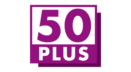 logo of the political party 50PLUS.