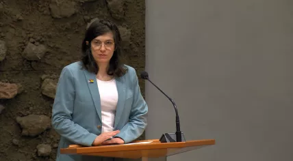PvdD MP Ines Kostić makes a last-ditch appeal to parliamentarians to support adjusting the Transgender Law. 23 April 2024