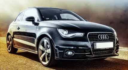 Rendering of an Audi A1 hatchback