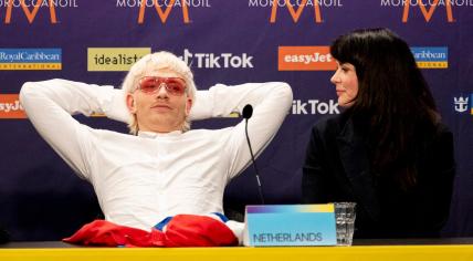 Joost Klein during the press conference following the second Eurovision Semi-Final. 10 May 2024