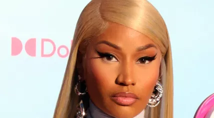 Nicki Minaj at the Barbie World Premiere at the Shrine Auditorium on July 9, 2023 in Los Angeles, CA — Photo by Jean_Nelson