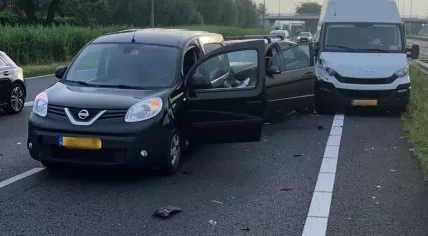 An accident ont he A15 near Hardinxveld-Giessendam, 24 May 2024