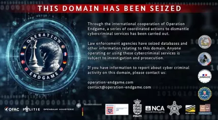 The Dutch police helped take down an international ransomware network in operation Endgame, May 2024