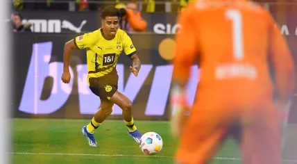 28 JANUARY, 2024: Ian Maatsen, The football match of Bundesliga Borussia Dortmund vs Bochum at Signal Iduna Park