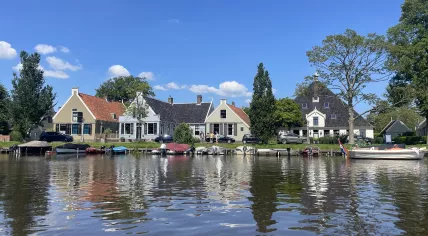 A sunny day in Broek in Waterland, 23 June 2024