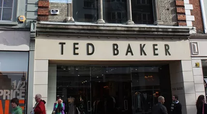 A Ted Baker store in Dublin, Ireland