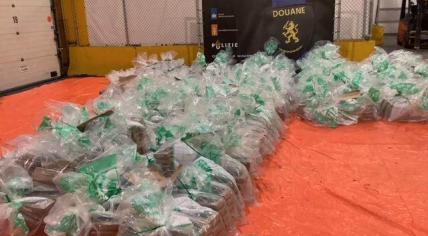 3,600 kilograms of cocaine, worth €270 million, intercepted at the port of Vlissingen, 19 June 2024