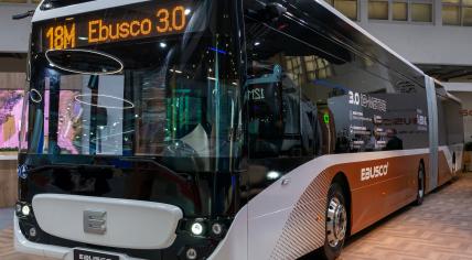 Ebusco bus at Busworld Europe 2023