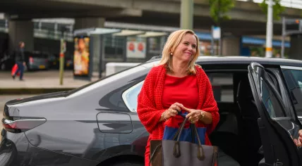 Reinette Klever during the Transfer from Foreign Affairs on July 2, 2024