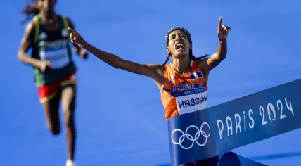 Sifan Hassan wins the women's marathon at the Olympic Games