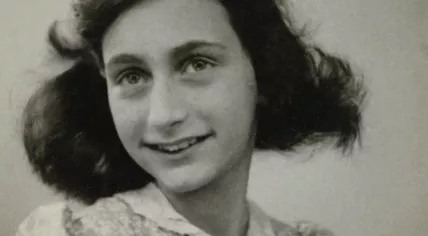 Anne Frank in May 1942, two months before she and her family went into hiding