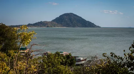 A photo of Lake Malawi.