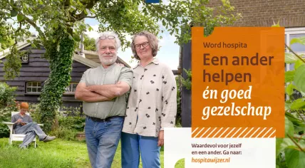 Campaign to encourage Dutch people to take in a student, August 2024