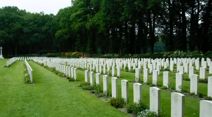 Airborne cemetery in Oosterbeek