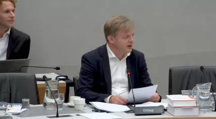Pieter Omtzigt discusses his position that the Netherlands needs a process of judicial review regarding new laws which may come into conflict with the Constitution. 9 September 2024