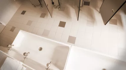 School bathroom