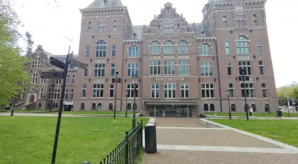 Building of the Wereldmuseum Amsterdam, 21 April 2024