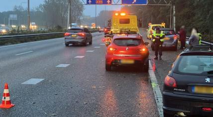 An accident on the A59 near Den Bosch-West caused up to an hour of delays toward the east on 1 October 2024