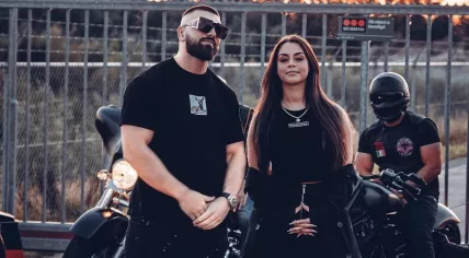 Albert “Kosso“ Dervishaj and Dorentina Dervishaj in 2024