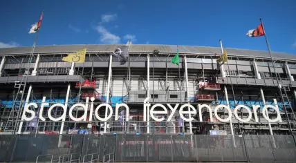 Stadion de Kuip, home of eredivisie club Feyenoord in Rotterdam in th Netherlands