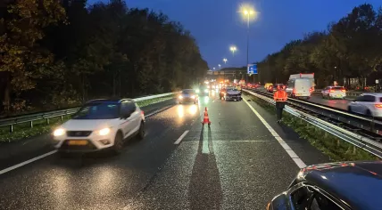 Accident on the A27 near Oosterhout-Zuid, 19 November 2024