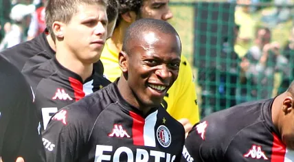 Romeo Castelen while playing for Feyenoord in 2007